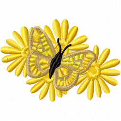 Butterfly Embroidery Design 11 Butterfly Embroidery Design 11